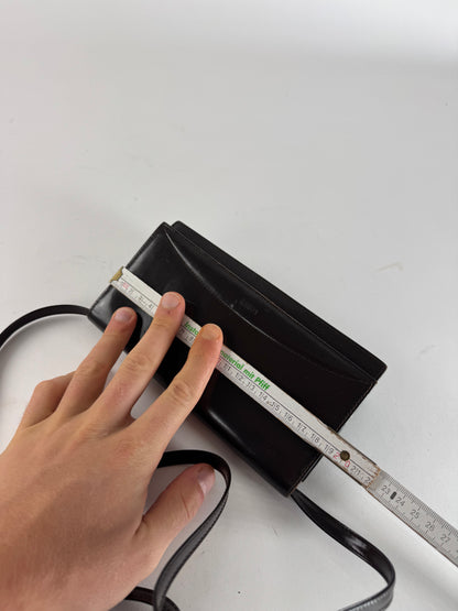 Vintage Loewe Madrid Leather Shoulder Bag Brown