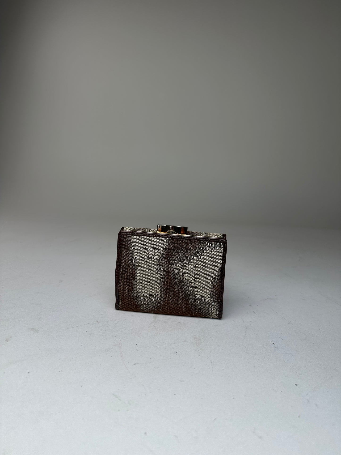 Vintage Vivienne Westwood Leather Card Holder Brown