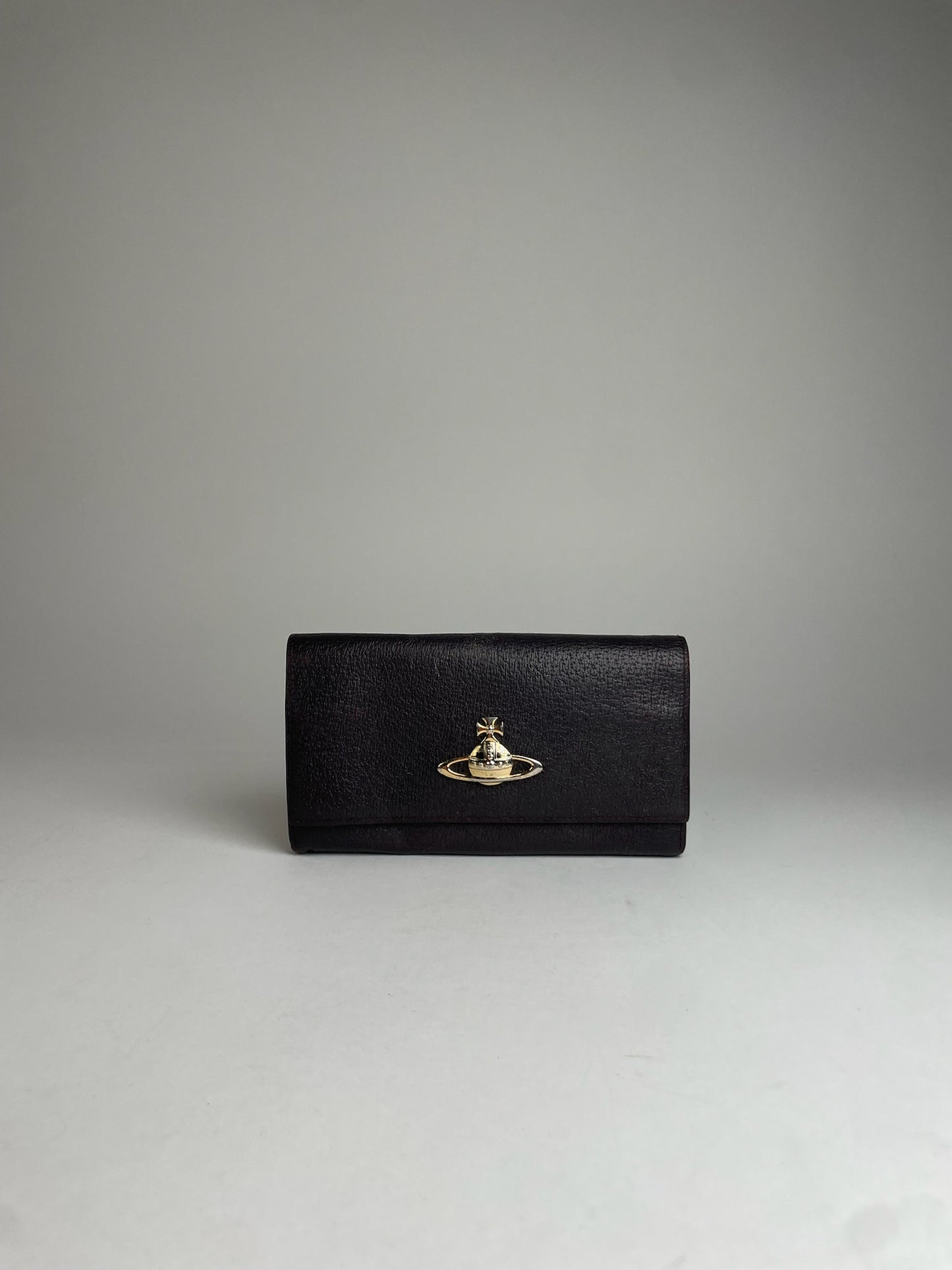 Vintage Vivienne Westwood Leather Wallet Brown