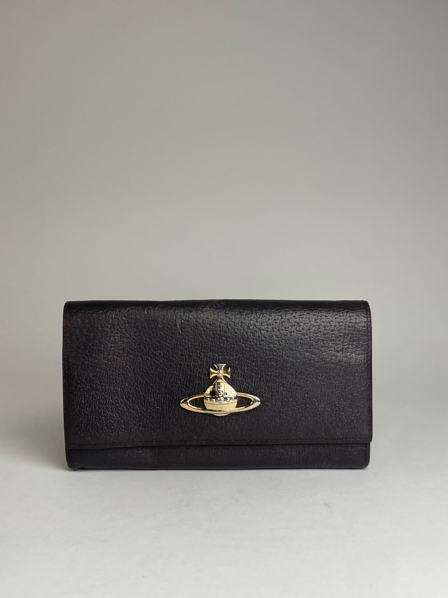 Vintage Vivienne Westwood Leather Wallet Brown