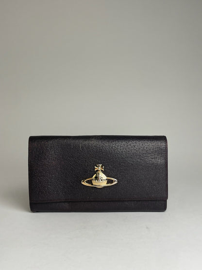 Vintage Vivienne Westwood Leather Wallet Brown