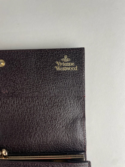 Vintage Vivienne Westwood Leather Wallet Brown