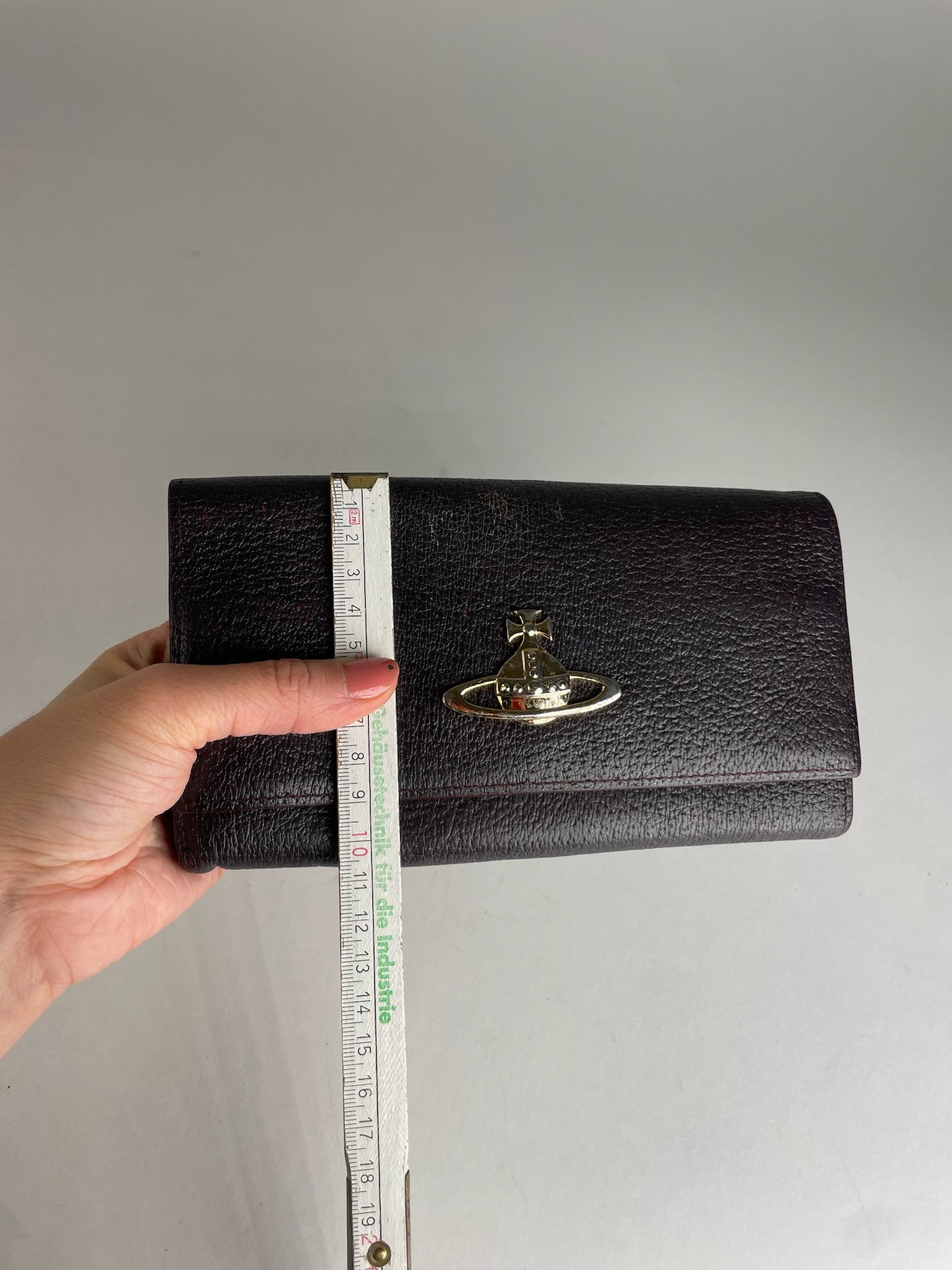 Vintage Vivienne Westwood Leather Wallet Brown