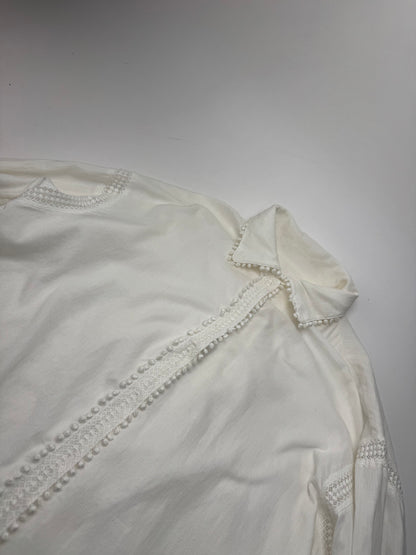 Vintage Dior Blouse Shirt White M