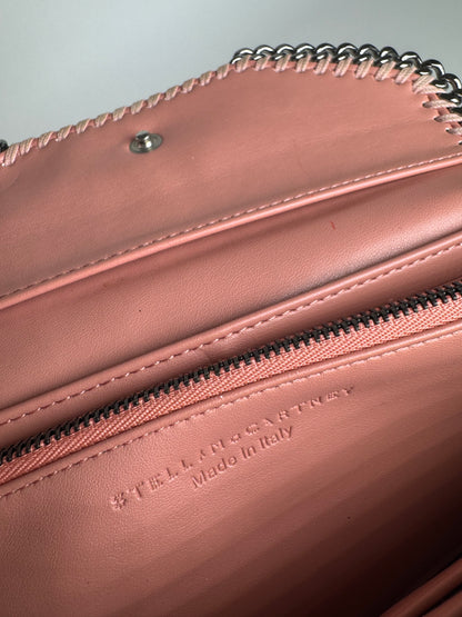 Vintage Stella Mc Cartney Vegan Suede Wallet Pink