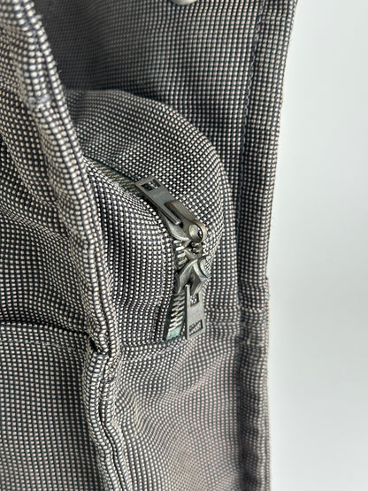 Vintage Hermes cotton bag anthracite