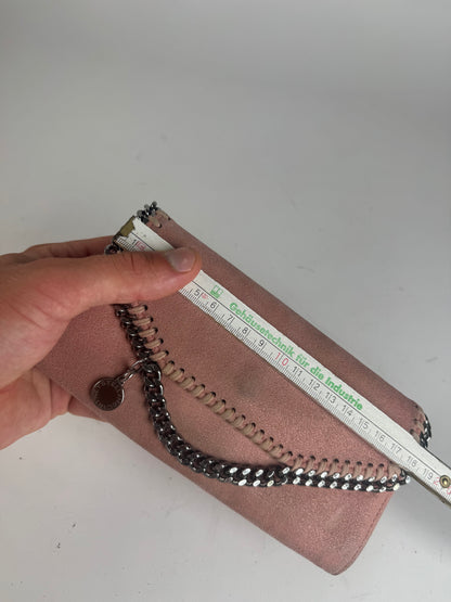 Vintage Stella Mc Cartney Vegan Suede Wallet Pink