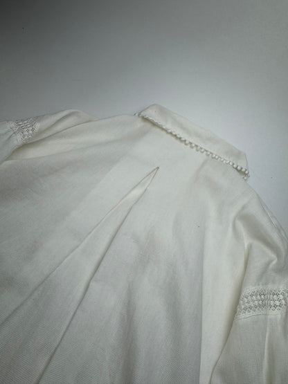 Vintage Dior Blouse Shirt White M