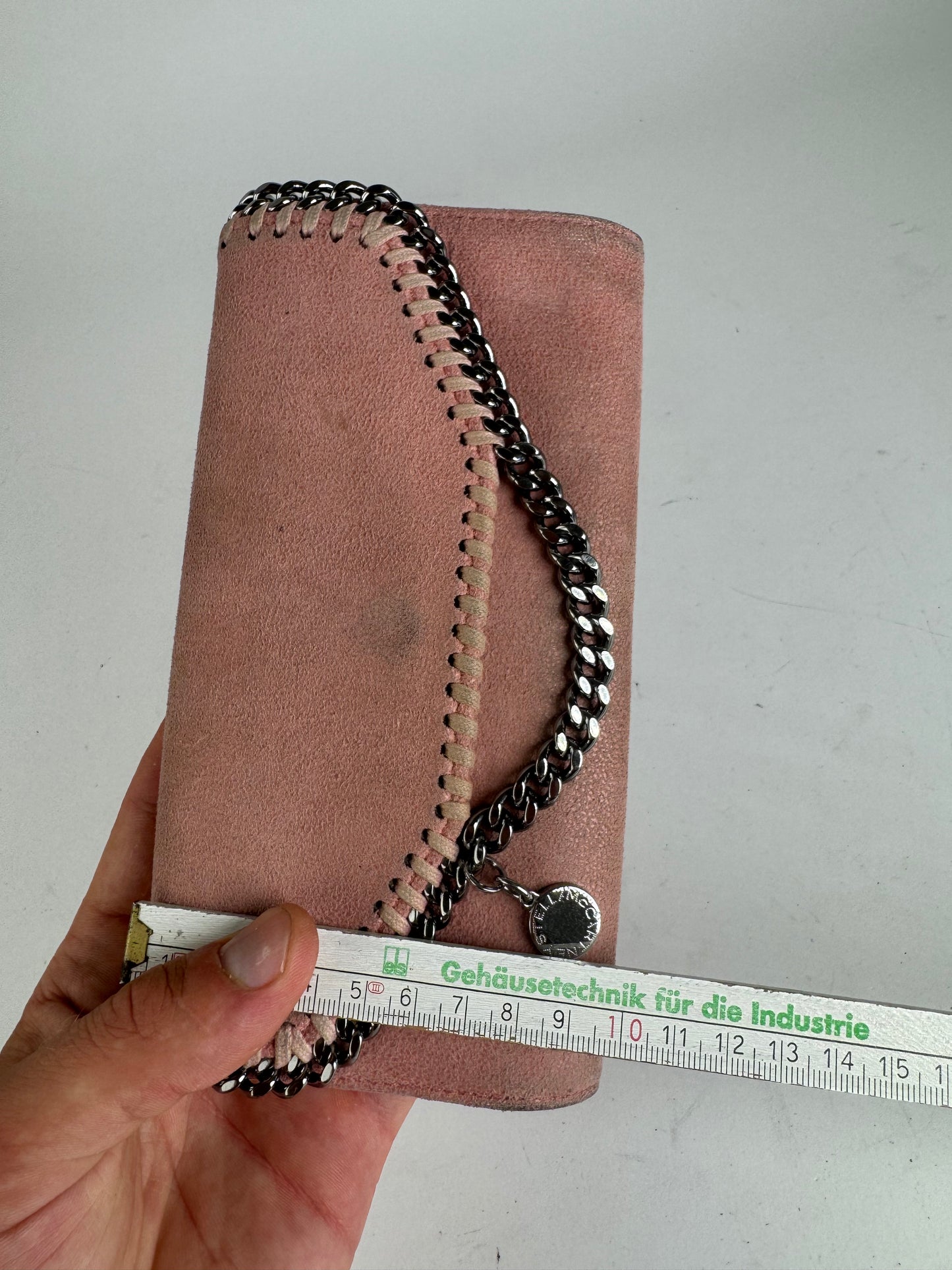 Vintage Stella Mc Cartney Vegan Suede Wallet Pink