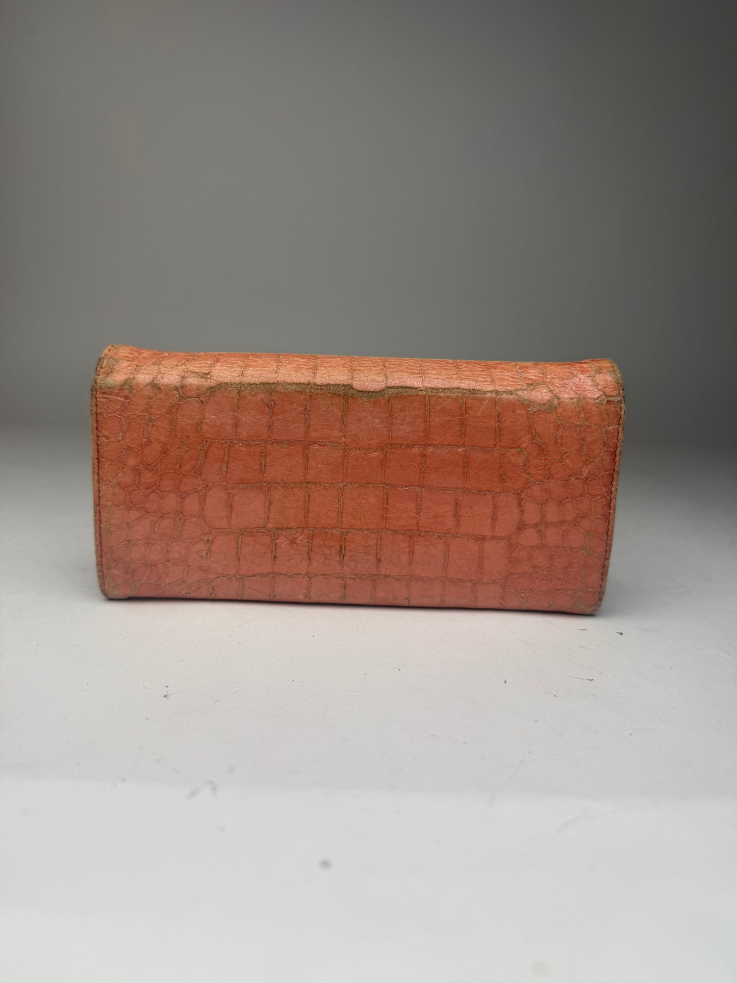 Vintage Miu Miu Leather Wallet orange