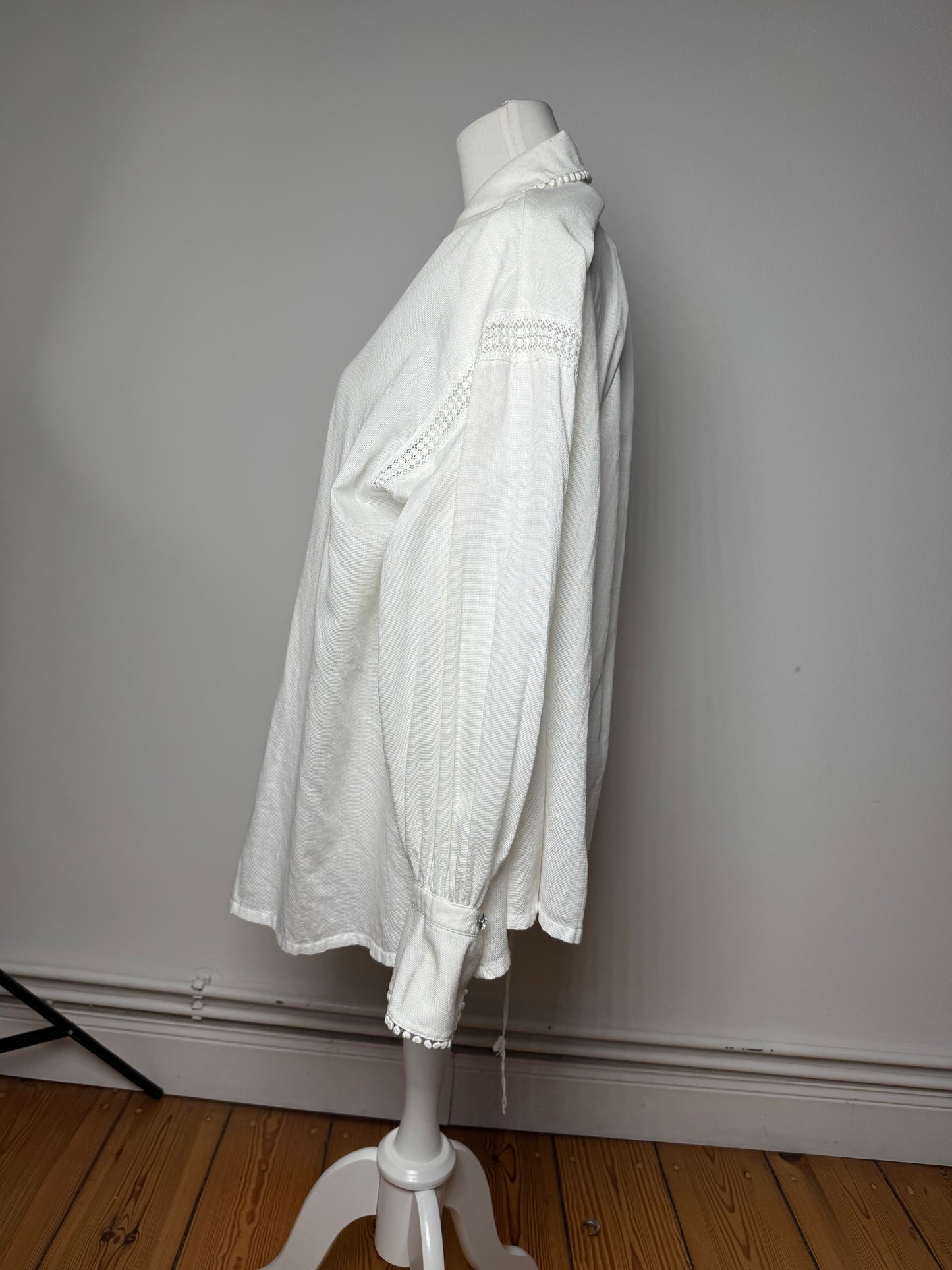 Vintage Dior Blouse Shirt White M