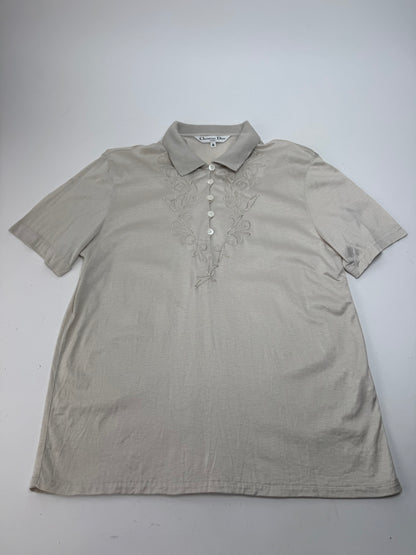 Vintage Dior Polo Shirt M