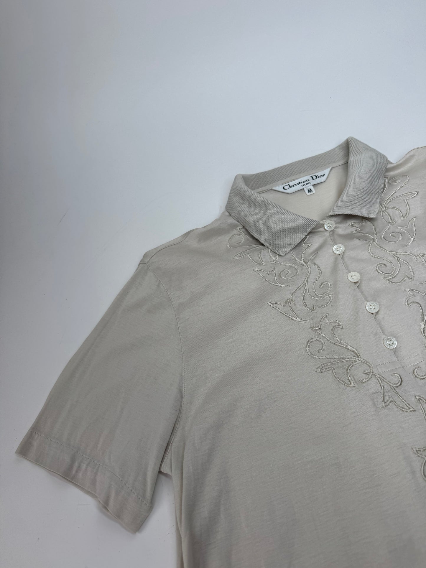 Vintage Dior Polo Shirt M