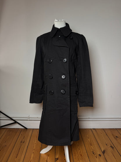 Vintage Isabel Marant Denim Trench coat M Black
