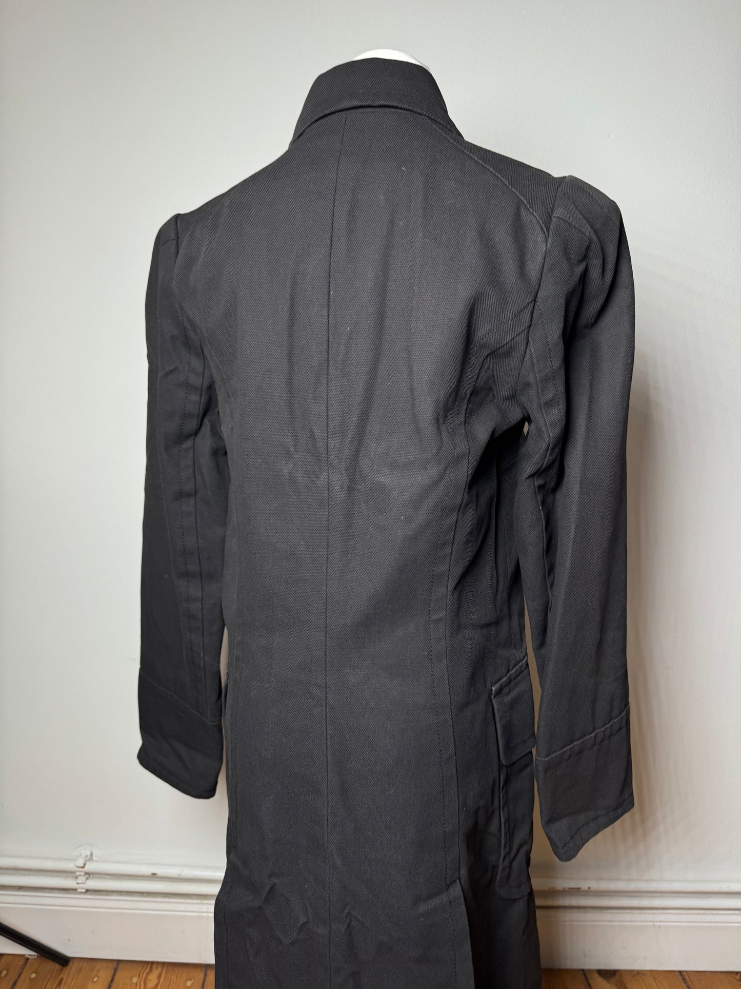 Vintage Isabel Marant Denim Trench coat M Black