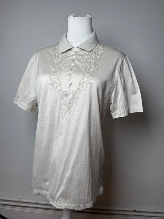 Vintage Dior Polo Shirt M