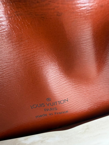 Vintage Louis Vuitton Epi Leather Bifold Wallet Late 1990s Orange