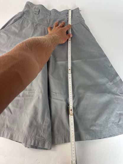 Vintage Dior Denim Shorts Grey