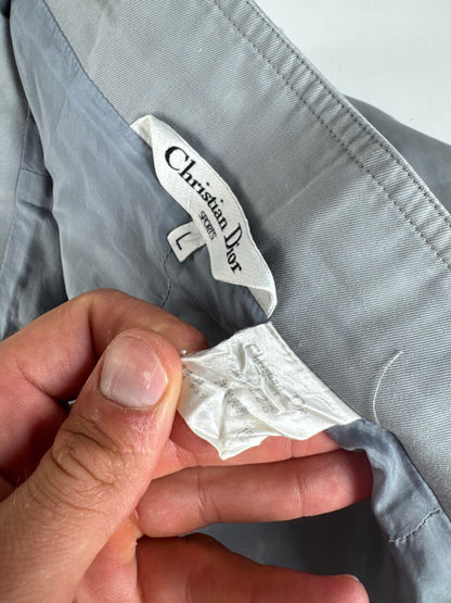 Vintage Dior Denim Shorts Grey