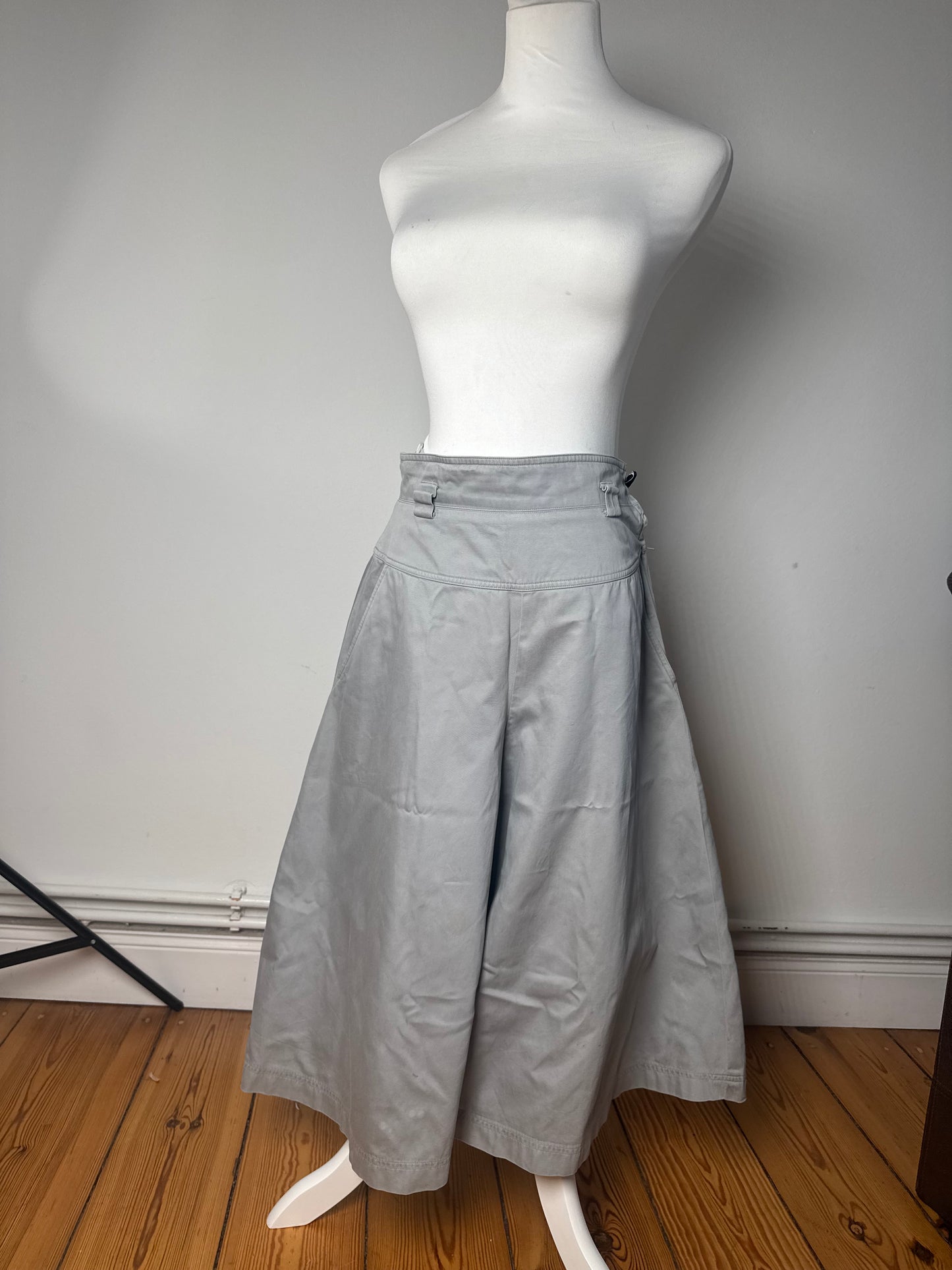 Vintage Dior Denim Shorts Grey