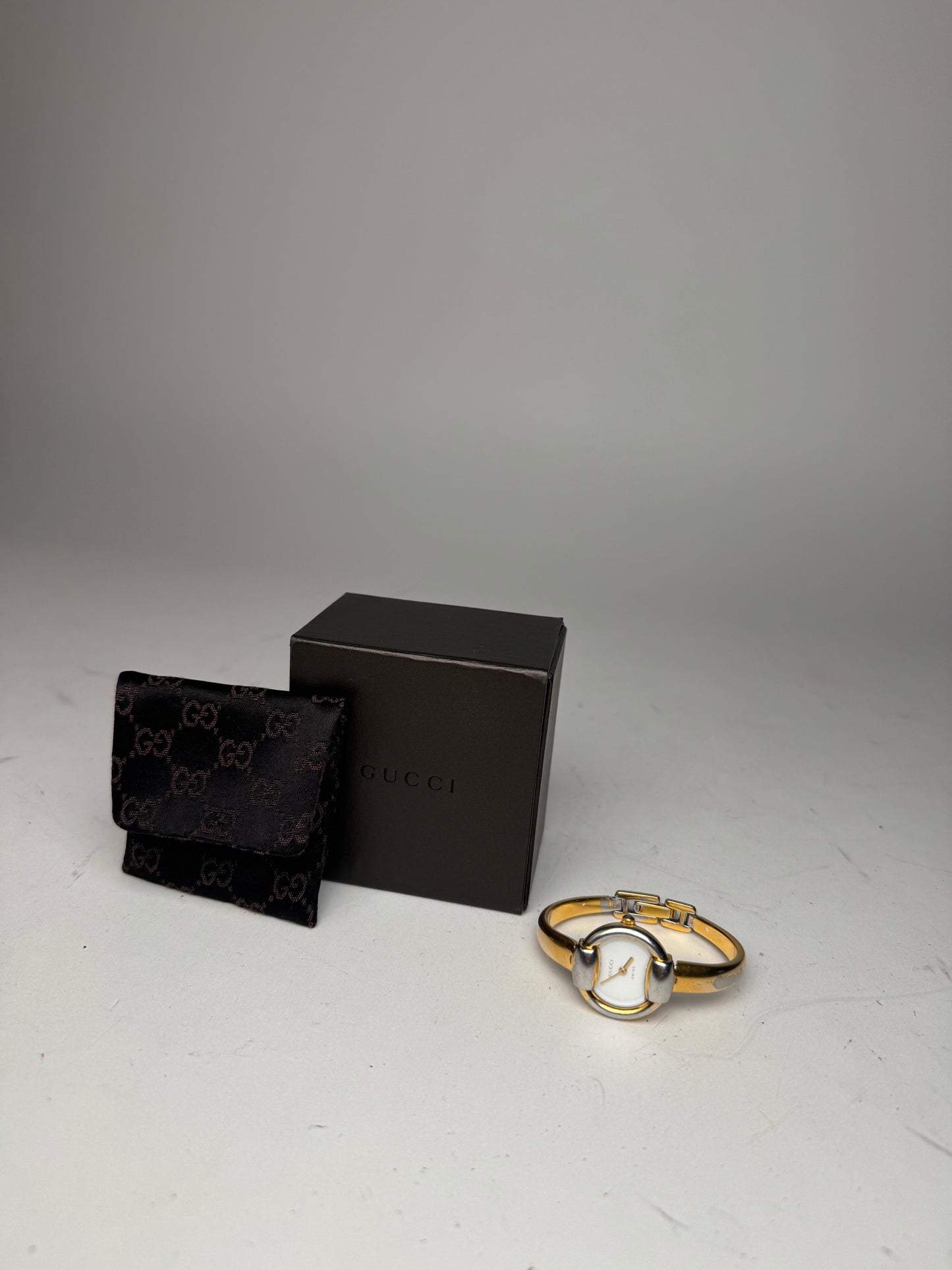 Vintage Gucci Horsebit Watch golden