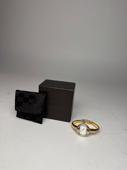 Vintage Gucci Horsebit Watch golden