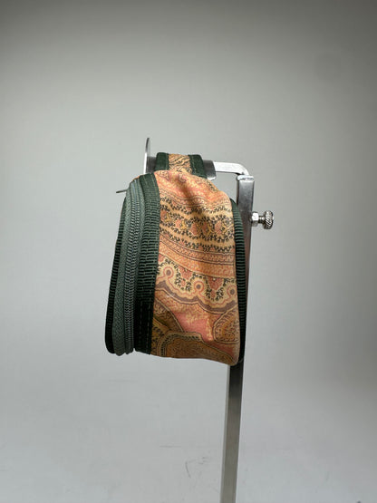 Etro Multicolor Paisley Print Cosmetic Case Fabric