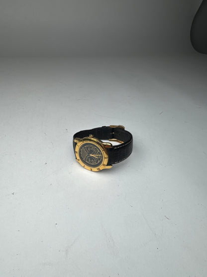 Montre Fendi Vintage 2 Cadrans Or Noir