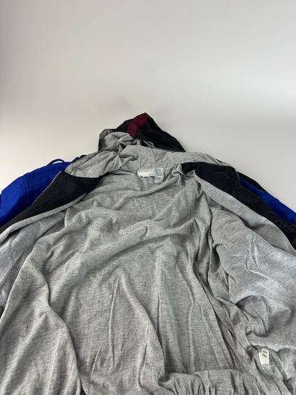 Vintage Givenchy Windbreaker Jacket L Blue Black
