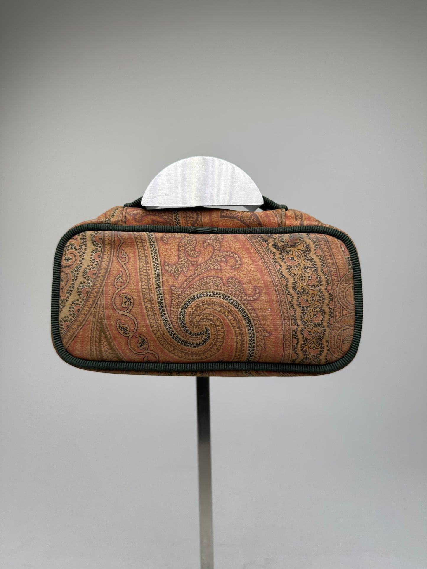 Etro Multicolor Paisley Print Cosmetic Case Fabric