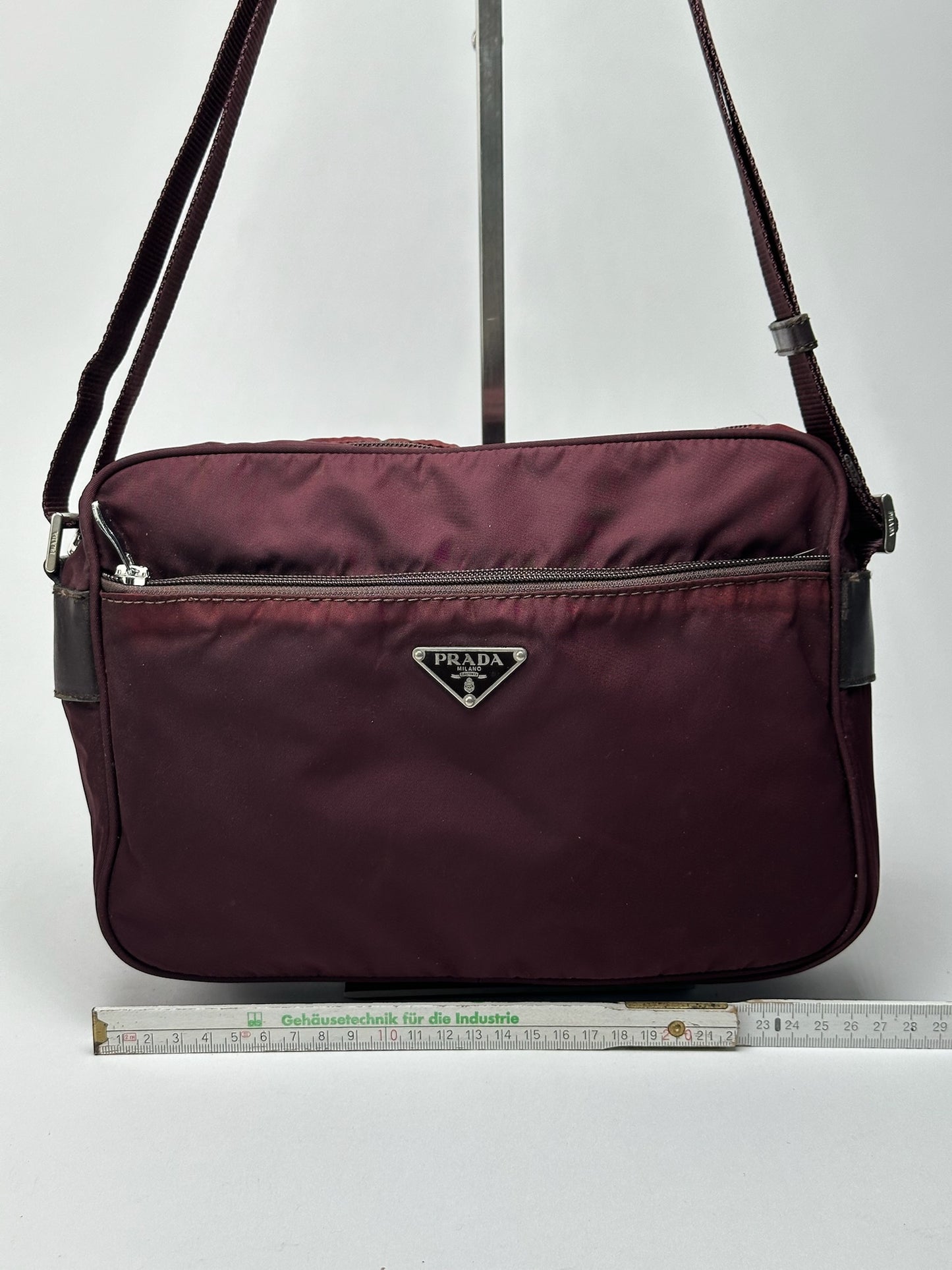 Vintage Prada Polyester Bag purple