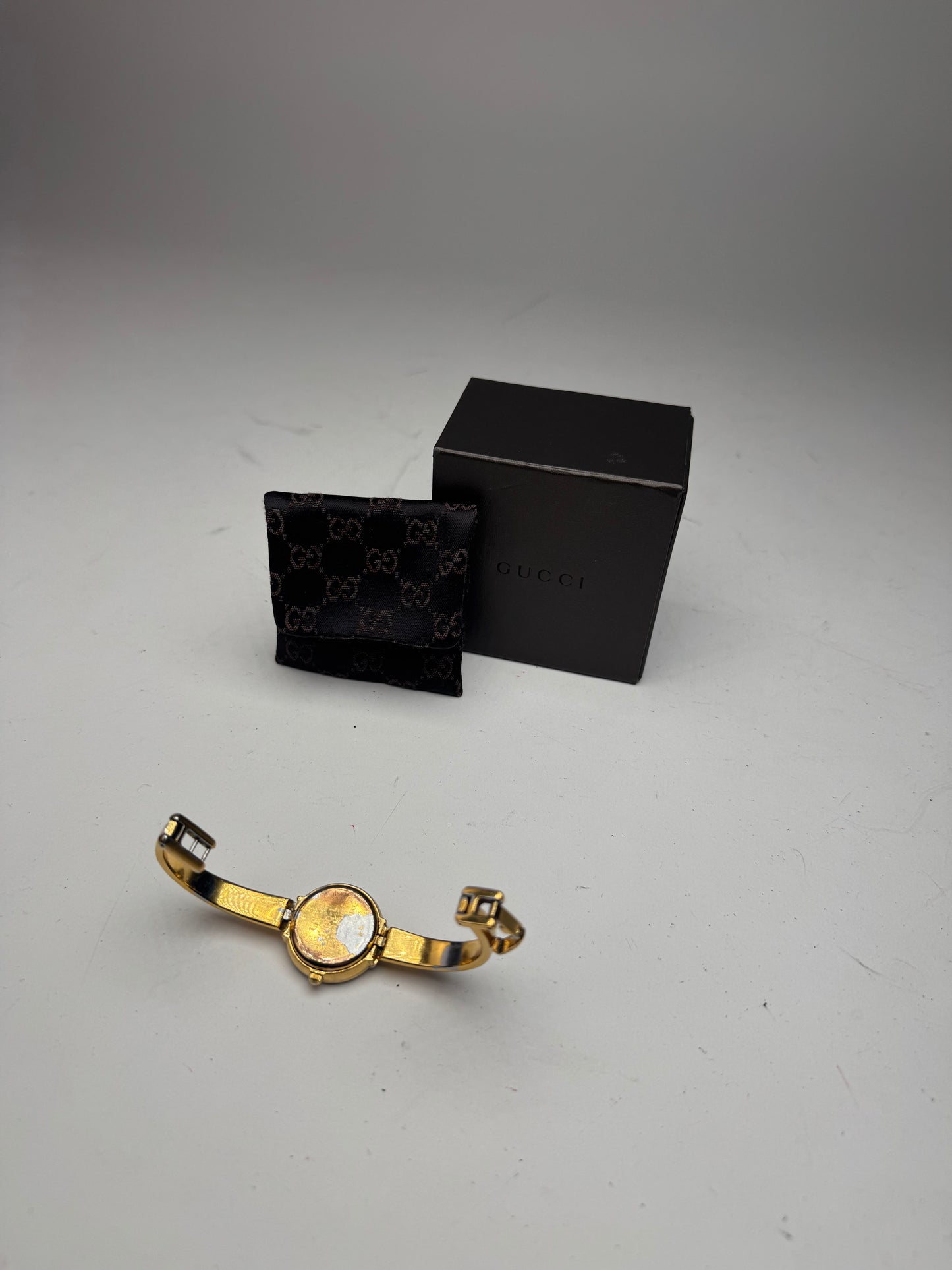 Vintage Gucci Horsebit Watch golden