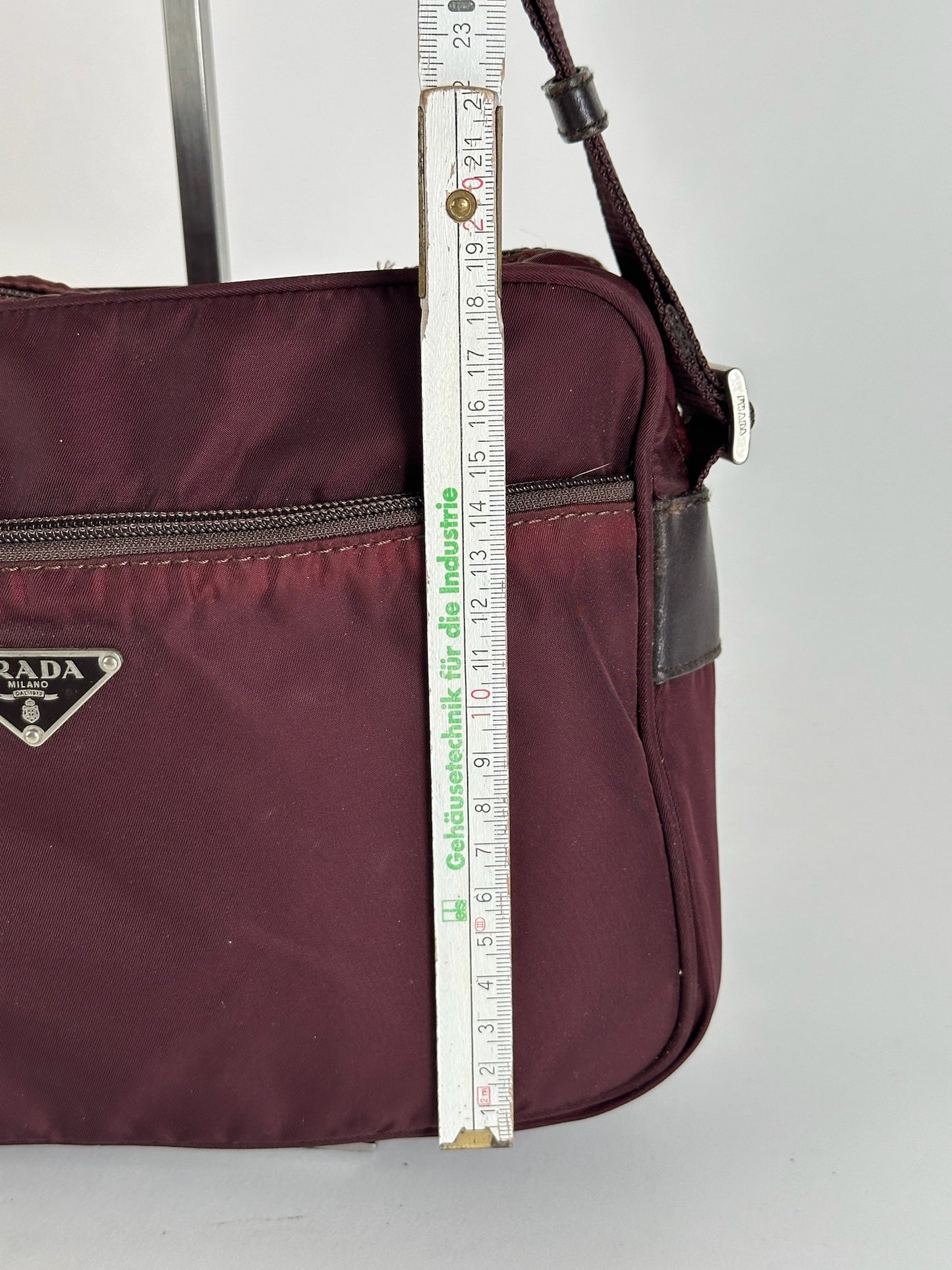 Vintage Prada Polyester Bag purple