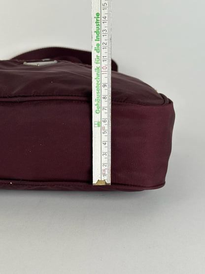 Vintage Prada Polyester Bag purple