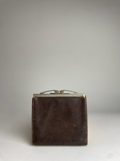 Vintage Gucci Marmont Leather Wallet Brown