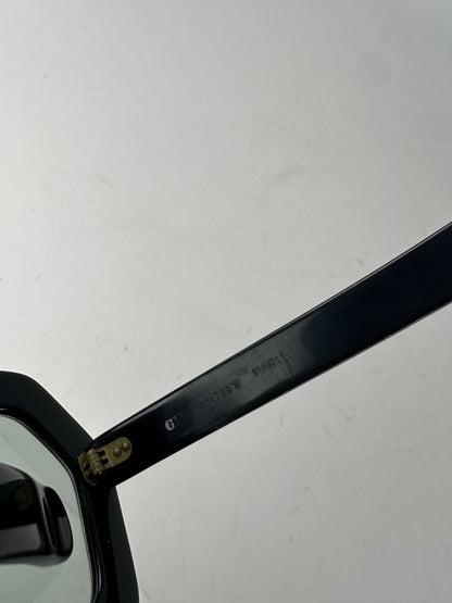 Vintage Givenchy Obersized Sunglasses Black Blue