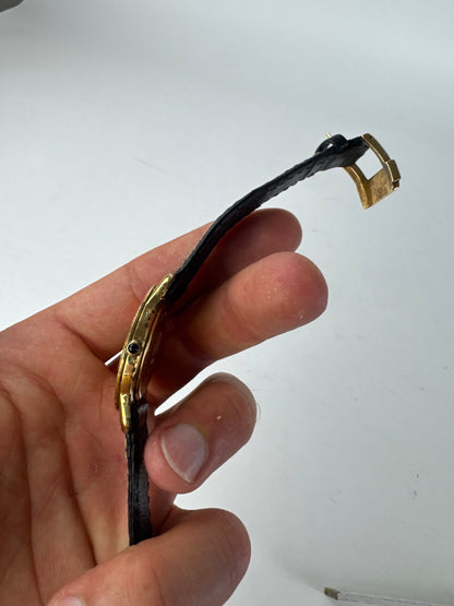 Montre Fendi Vintage 2 Cadrans Or Noir