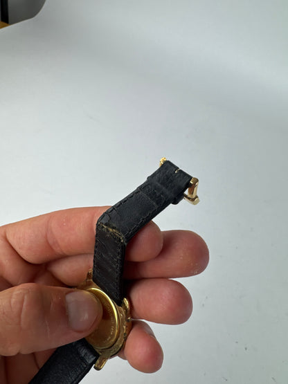 Montre Fendi Vintage 2 Cadrans Or Noir