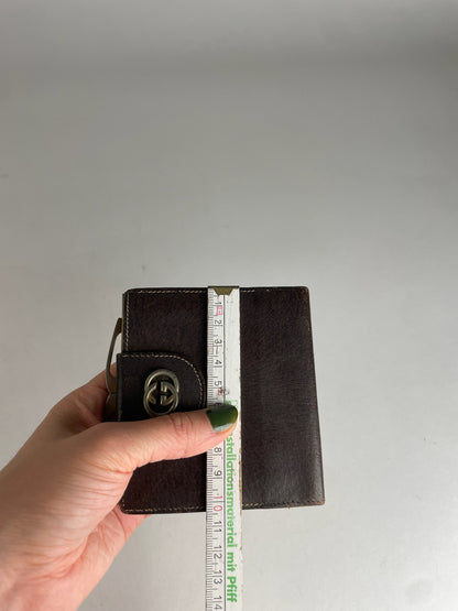 Vintage Gucci Marmont Leather Wallet Brown