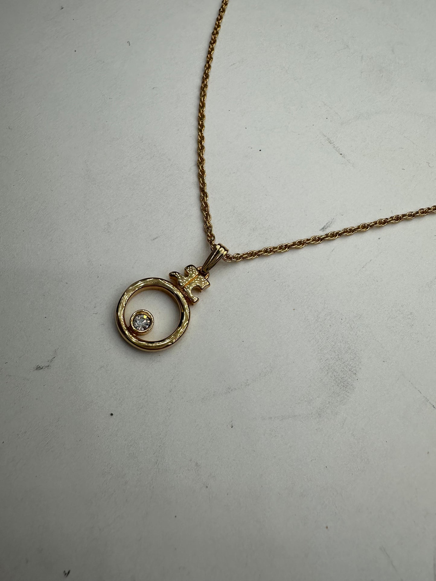 Vintage Courreges Gold Plated Collier Gold