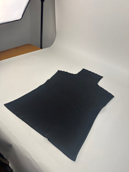 Vintage Pleats Please Plissee top Anthracite M