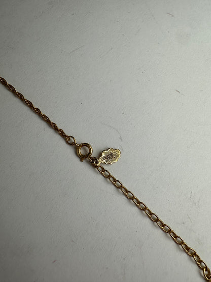 Vintage Courreges Gold Plated Collier Gold