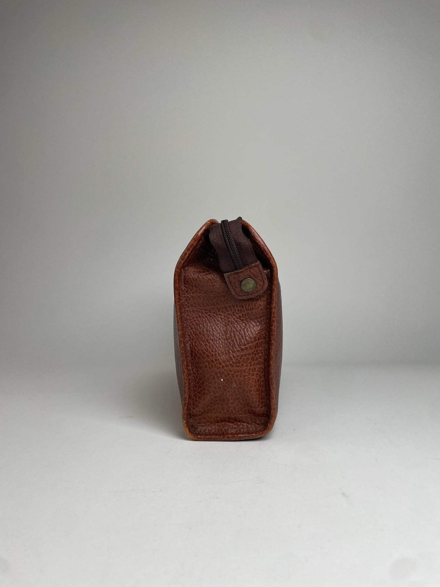 Vintage Dior Leather Clutch Brown