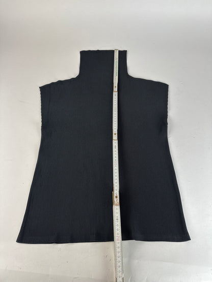 Vintage Pleats Please Plissee top Anthracite M