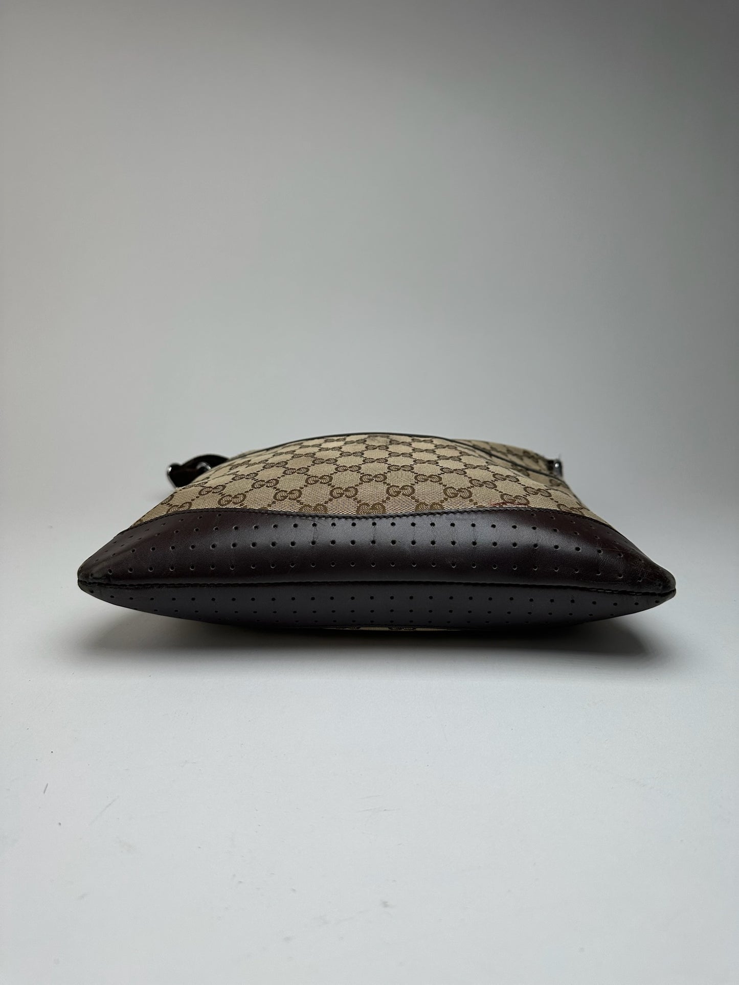 Sac Gucci Monogram Vintage Beige Marron