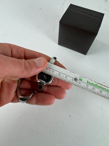 Vintage Gucci Horsebit Watch silver