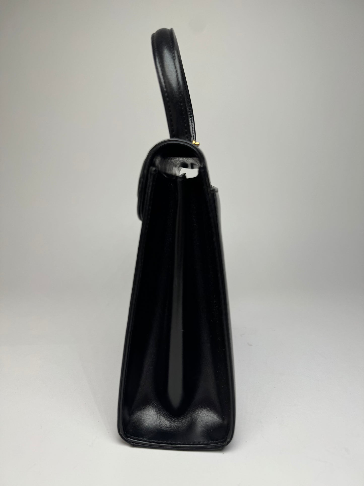 Vintage Givenchy Leather Handbag Black