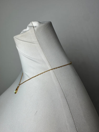 Vintage Courreges Gold Plated Collier Gold