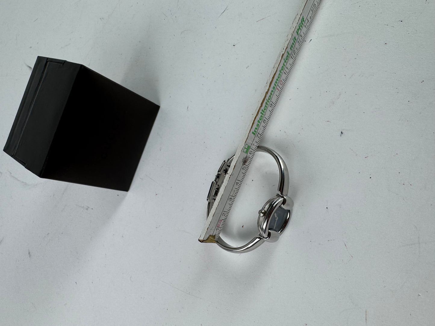 Vintage Gucci Horsebit Watch silver