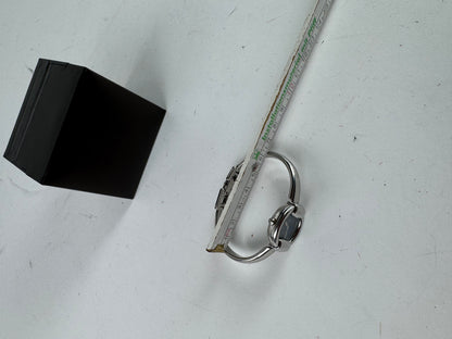 Vintage Gucci Horsebit Watch silver